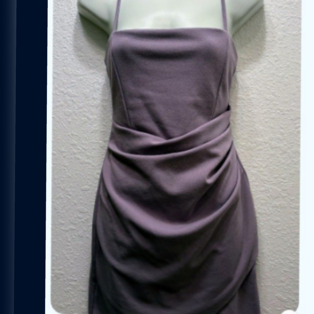 Elegant Purple Women's Dress